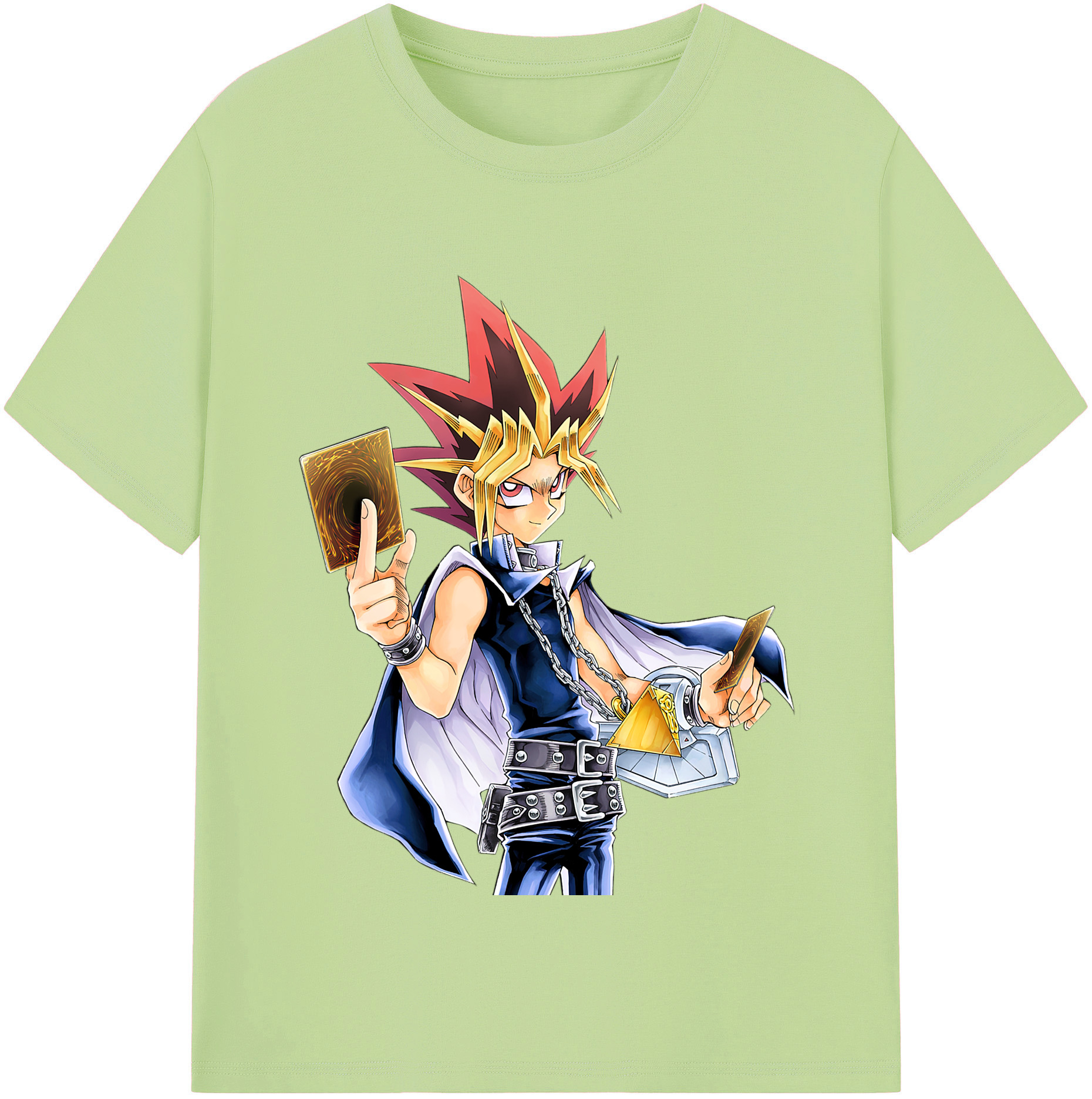 （画像用） 遊☆戯☆王 Yu-Gi-Oh! 綿100％半袖Tシャツ（フロントプリント）